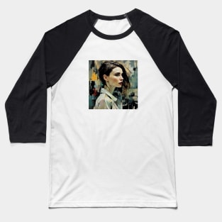 portrait of Rooney Mara Baseball T-Shirt